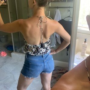 Free people body suit.